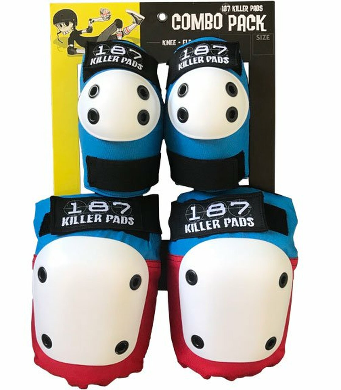 187 Killer Pads Knee and Elbow Pad Combo Pack