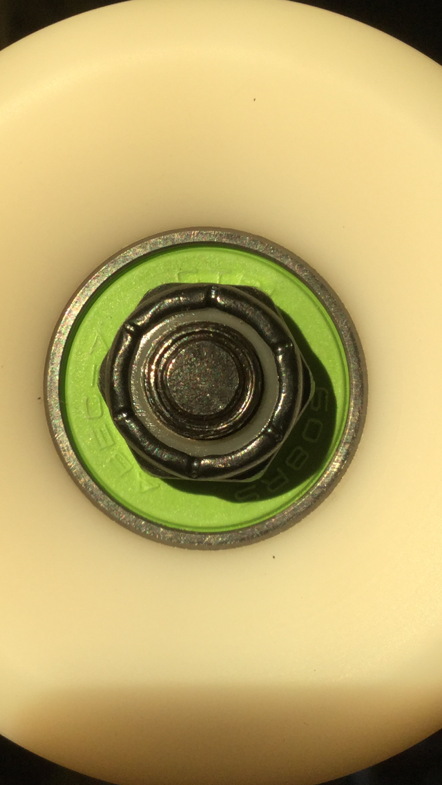 Skateboard wheel bearings