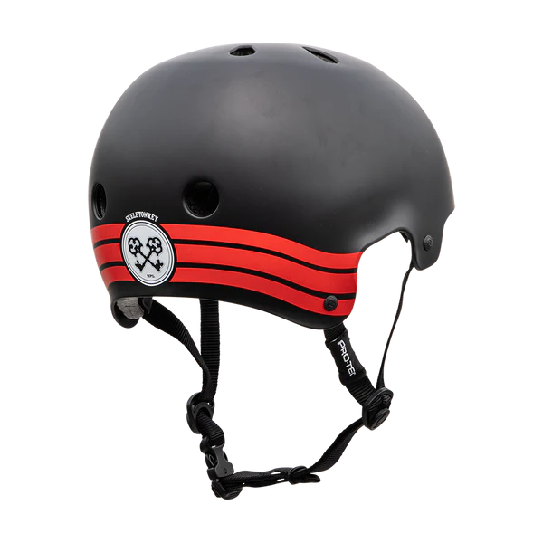 PRO-TEC Certified Helmets - Skeleton Key Black