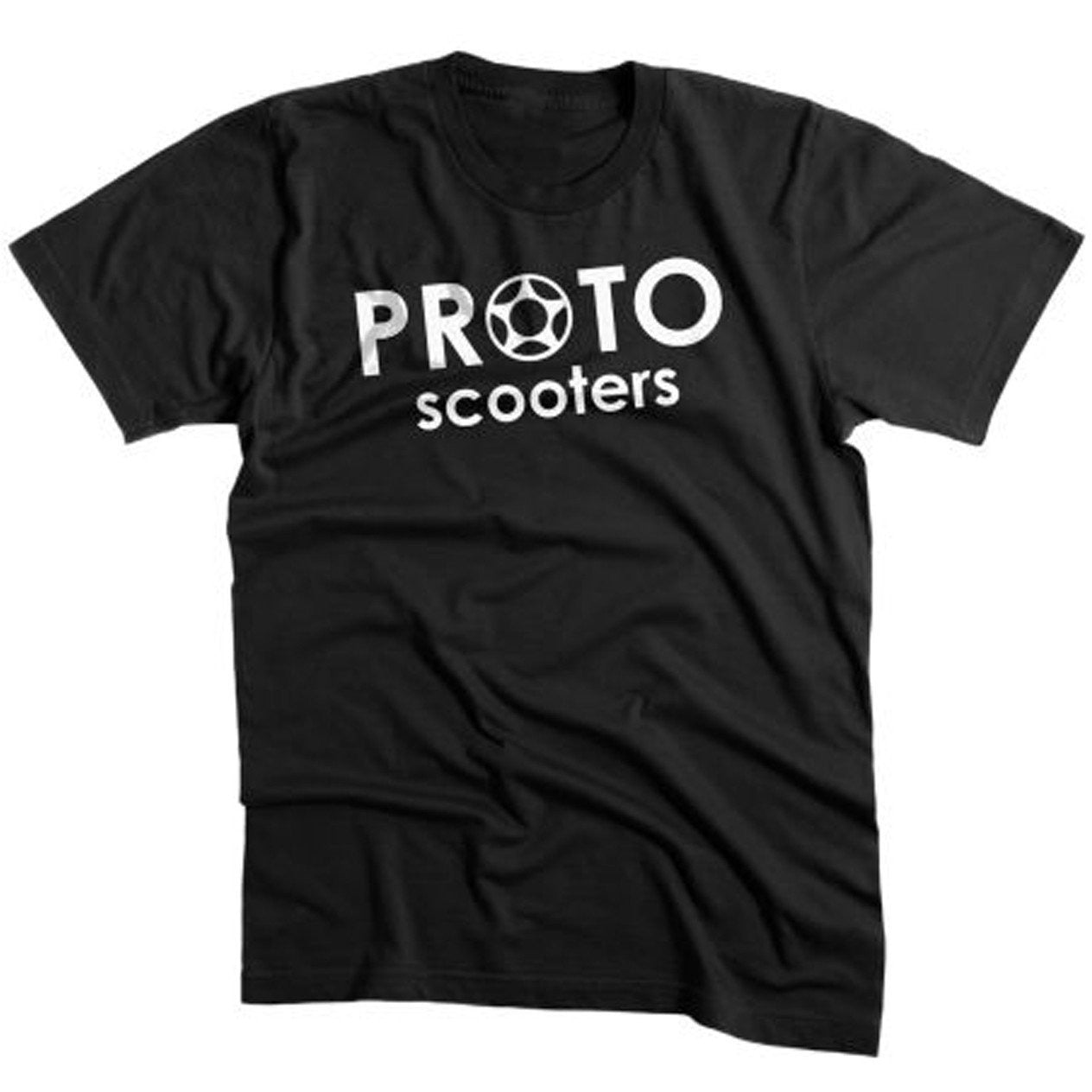 Proto - Classic Logo Tee (White on Black / Medium)