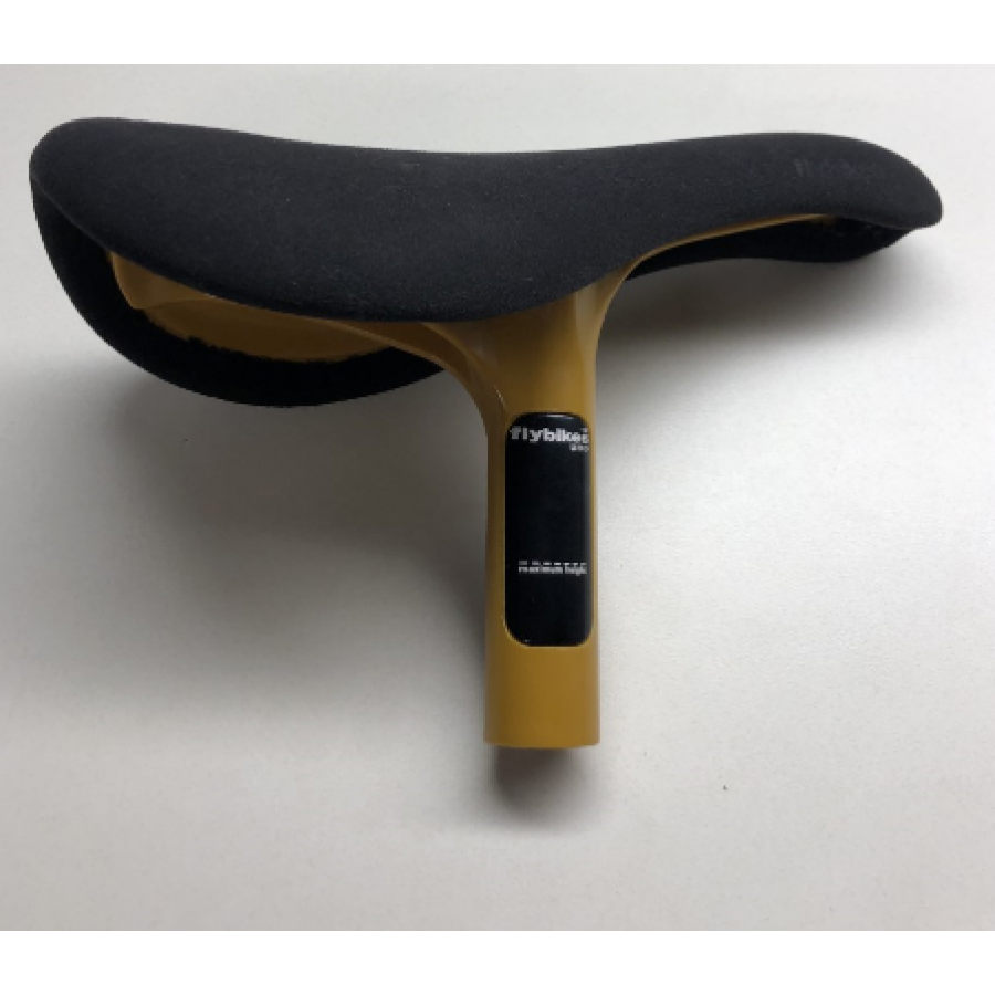 Fly Bikes Uno Seat/Post Combo - Black/Rubber